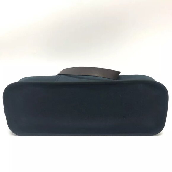 HERMES Kavac Elan PM Shoulder Bag Tote Bag Leather/Canvas Black/SilverHardware - Picture 8 of 16